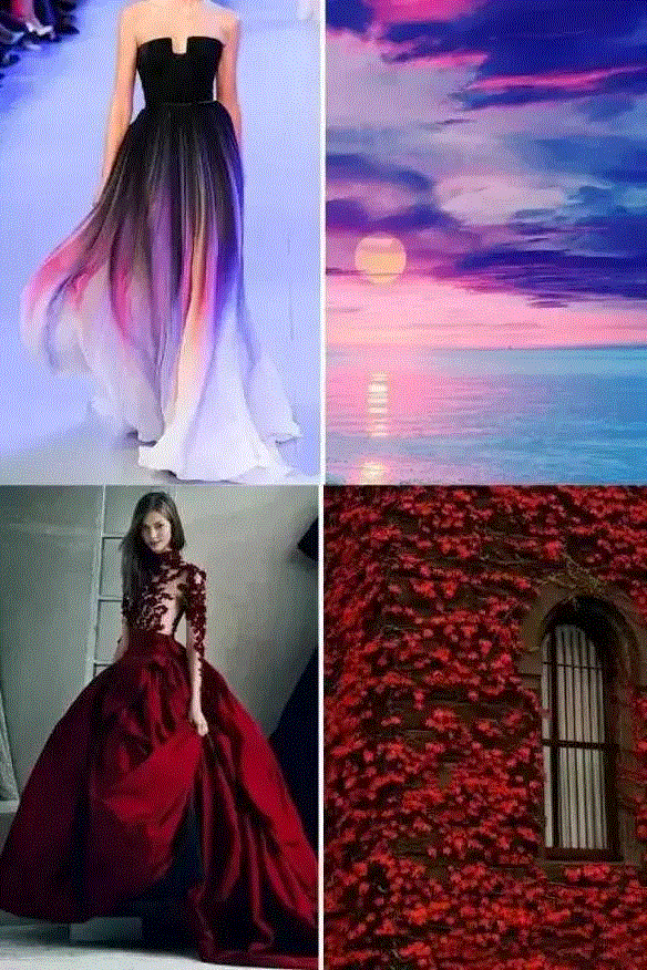 来自大自然的服装设计，每一处都是你的灵感涌现！,大自然,俄罗斯,Liliya,意大利米兰理工学院,Luini,服装设计师们,时尚,相似度,天边,彩云