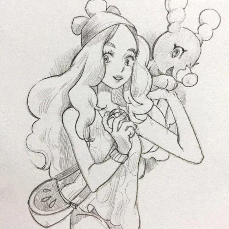 Leslie Hung线稿 ????,Leslie,Hung,线稿,上方,插画师,味道,人物,小编