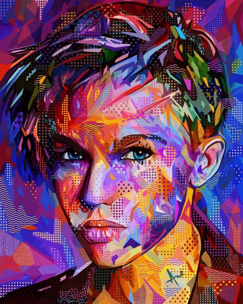 如此炫酷的七彩肖像还是头一回见,七彩,肖像,上方,意大利,小编