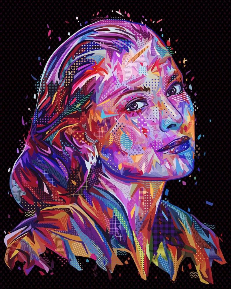 如此炫酷的七彩肖像还是头一回见,七彩,肖像,上方,意大利,小编