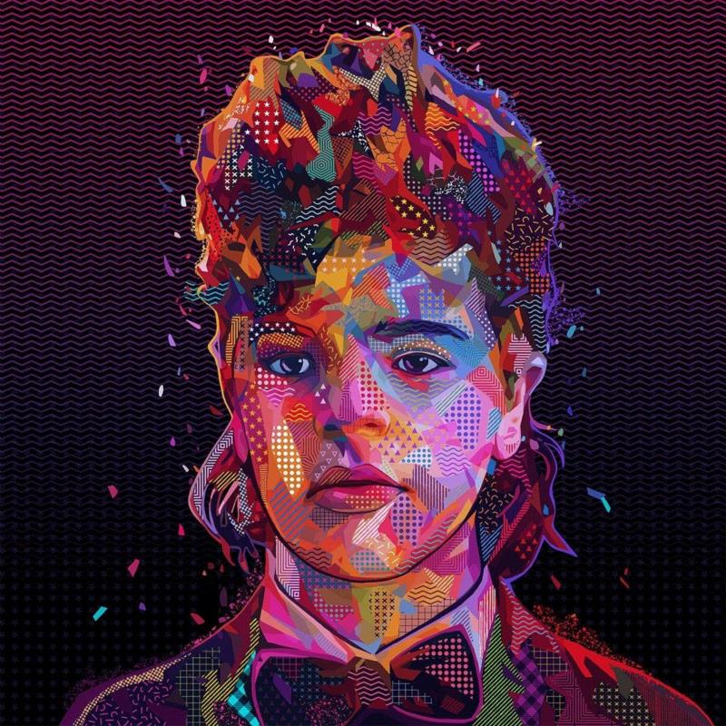 如此炫酷的七彩肖像还是头一回见,七彩,肖像,上方,意大利,小编