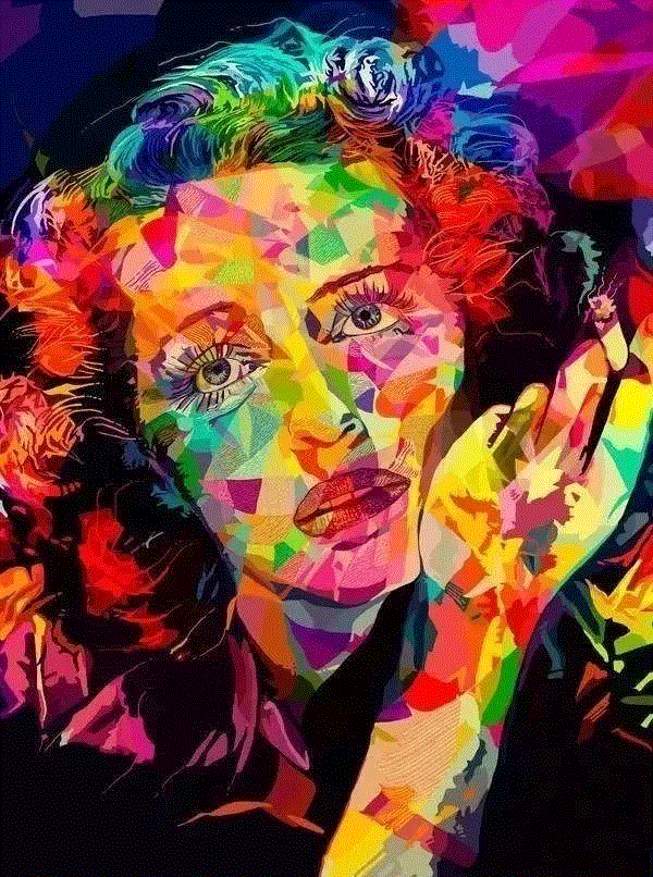 如此炫酷的七彩肖像还是头一回见,七彩,肖像,上方,意大利,小编