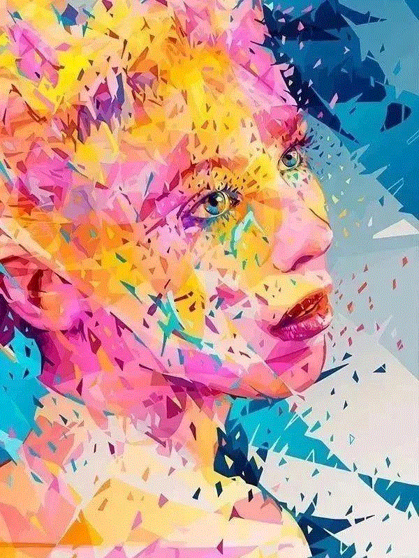 如此炫酷的七彩肖像还是头一回见,七彩,肖像,上方,意大利,小编