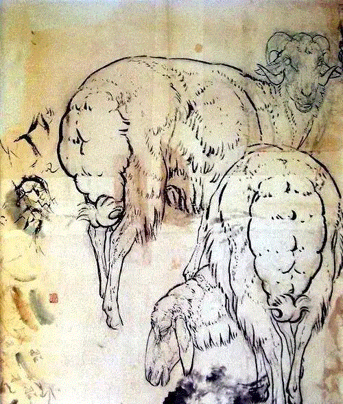 中国国画大师创作手稿,太震撼了!,手稿,国画,黄胄,李可染,齐白石,徐悲鸿,吴冠中,张大千,中央美术学院,山水画