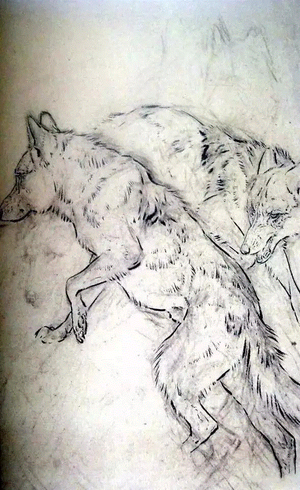 中国国画大师创作手稿,太震撼了!,手稿,国画,黄胄,李可染,齐白石,徐悲鸿,吴冠中,张大千,中央美术学院,山水画