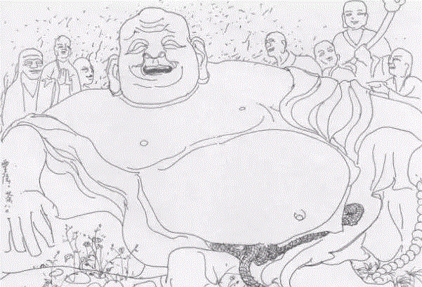 中国国画大师创作手稿,太震撼了!,手稿,国画,黄胄,李可染,齐白石,徐悲鸿,吴冠中,张大千,中央美术学院,山水画