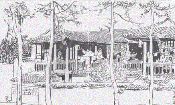 中国国画大师创作手稿,太震撼了!,手稿,国画,黄胄,李可染,齐白石,徐悲鸿,吴冠中,张大千,中央美术学院,山水画