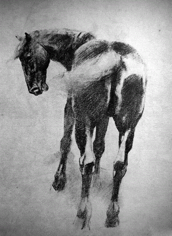 中国国画大师创作手稿,太震撼了!,手稿,国画,黄胄,李可染,齐白石,徐悲鸿,吴冠中,张大千,中央美术学院,山水画