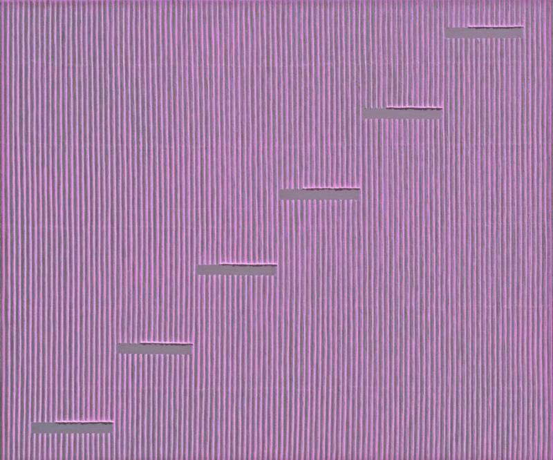 朴栖甫《描法 No.060728》 布面混合材料、韩纸 162x195cm 2006,PowerLong 看 |艺术家，专情吗？,专情,Power,Long,朴栖甫,韩国,单色,颜色,白色,金焕基,展期