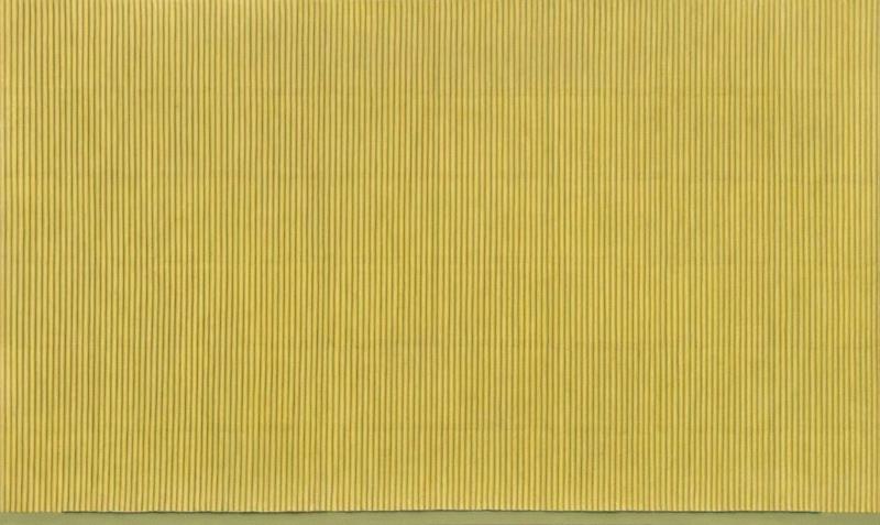 朴栖甫《描法 No.101027》 布面混合材料、韩纸 180x300cm 2010,PowerLong 看 |艺术家，专情吗？,专情,Power,Long,朴栖甫,韩国,单色,颜色,白色,金焕基,展期