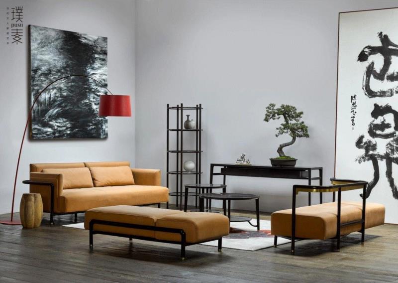 不只是优雅，它还让你的客厅摩登又东方,客厅,沙发,软包,材质,框架,虚怀,紫光檀,真皮,璞素,牛皮