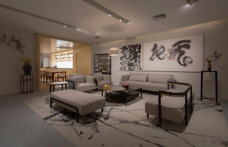 不只是优雅，它还让你的客厅摩登又东方,客厅,沙发,软包,材质,框架,虚怀,紫光檀,真皮,璞素,牛皮