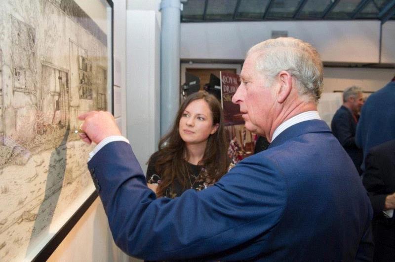 ,一幅“骗”倒英国皇室的画,放大100倍后,15万人惊了…,英国,皇室,Kemp,眼中,工具,查尔斯,城堡,艺术界,私房,大自然