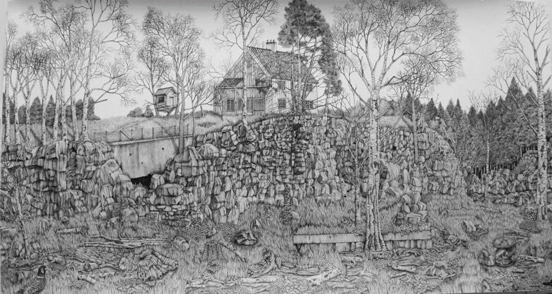 一幅“骗”倒英国皇室的画,放大100倍后,15万人惊了…,英国,皇室,Kemp,眼中,工具,查尔斯,城堡,艺术界,私房,大自然