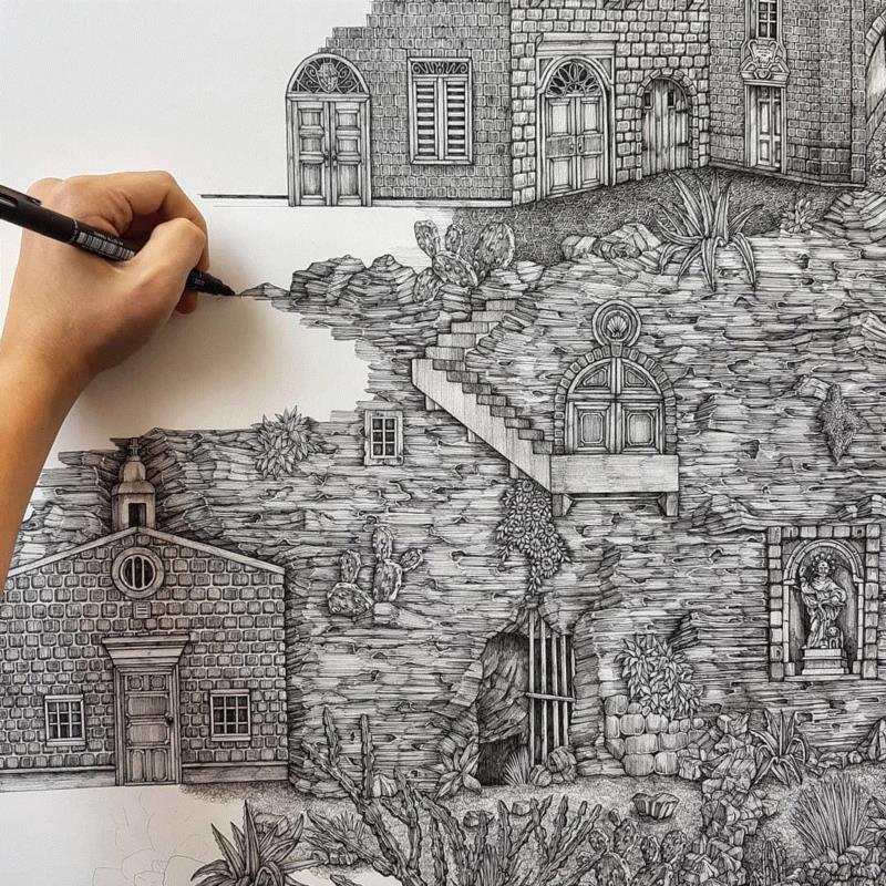 一幅“骗”倒英国皇室的画,放大100倍后,15万人惊了…,英国,皇室,Kemp,眼中,工具,查尔斯,城堡,艺术界,私房,大自然