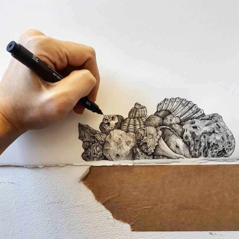 ,一幅“骗”倒英国皇室的画,放大100倍后,15万人惊了…,英国,皇室,Kemp,眼中,工具,查尔斯,城堡,艺术界,私房,大自然