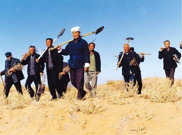 美国航天局一张照片,让全世界都跑来感谢中国:谢谢你们,拯救了世界!,一张照片,美国航天局,沙漠,毛乌素沙漠,黄沙,蚂蚁,绿色,阿拉善,背后,日本