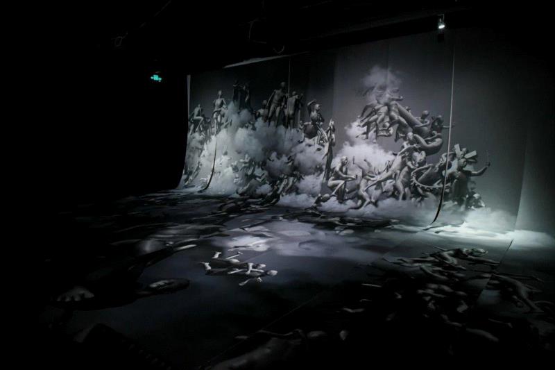 虚拟最后审判 The Last Judgment in Cyberspace,自述 | 我会去哪儿？— 你会去那儿。,美术馆,天堂,民族,米开朗基罗,审判者,人物,缪晓春,前面,同一个人,散点透视