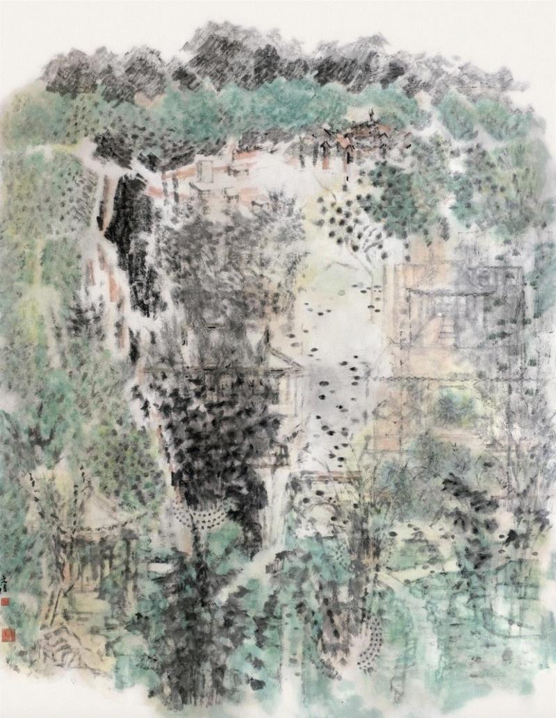 “水墨40年”参展作品 | 2000-2018 (叁),水墨,纸本,三单元,田黎明,张羽,李孝萱,刘庆和,刘进安,策展人,樊枫
