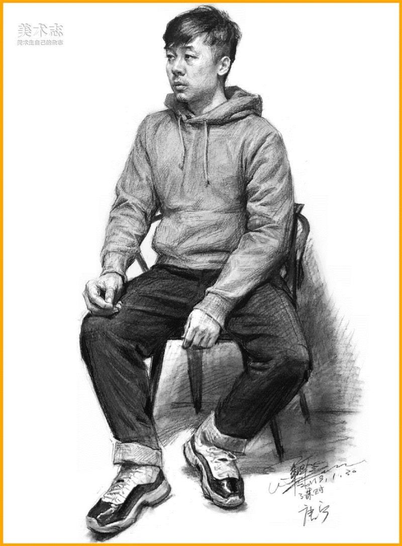 （感谢赵东方、夏理佳老师提供的作品！）,国美把你考蒙了？是你还没有做好准备！,国美,步骤,形体,衣服,重要性,全身,裤子,难度,五官,小志