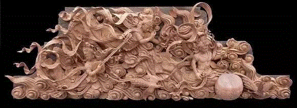 赏析丨大气磅礴，雕刻之美！,雕刻,卫荣,巨匠,上方,右上