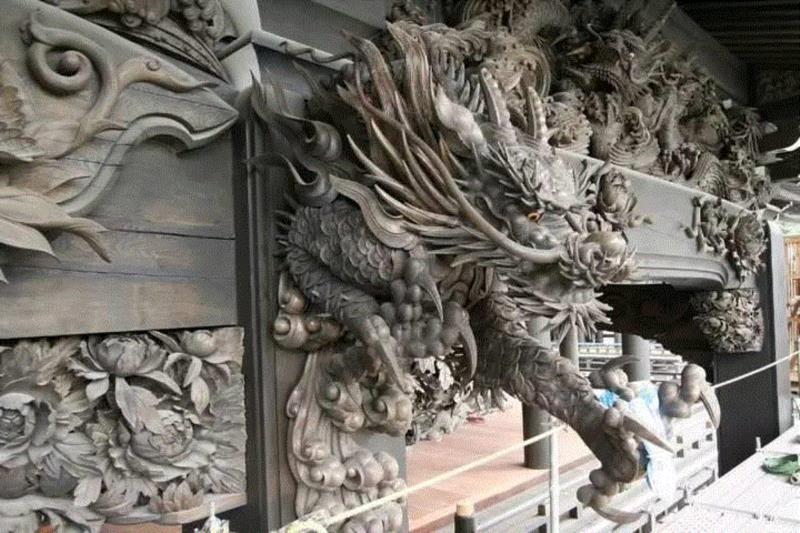 赏析丨大气磅礴，雕刻之美！,雕刻,卫荣,巨匠,上方,右上