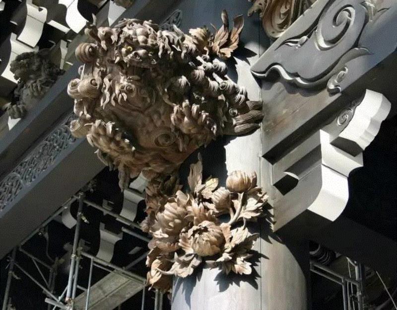 赏析丨大气磅礴，雕刻之美！,雕刻,卫荣,巨匠,上方,右上