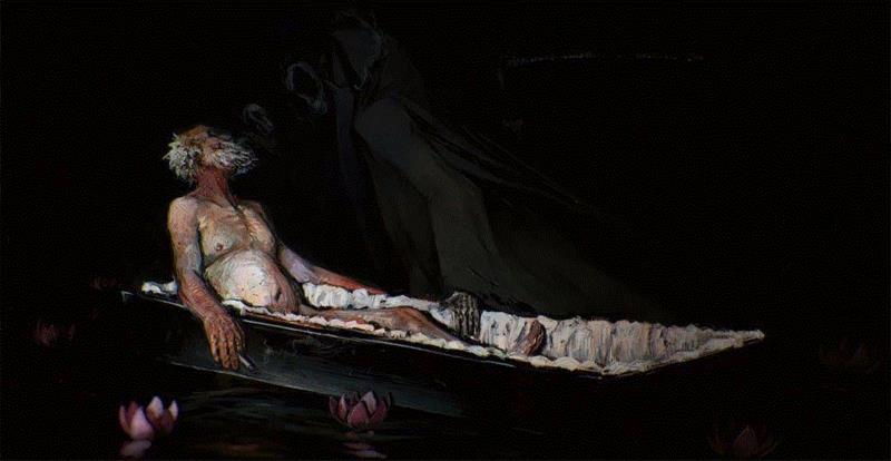 last cigarette,绘画丨俄罗斯概念艺术家绝妙怪诞的艺术作品,俄罗斯,绘画,Korolev,画中,鸟人,卫荣,另一个人,政治,上方,简介