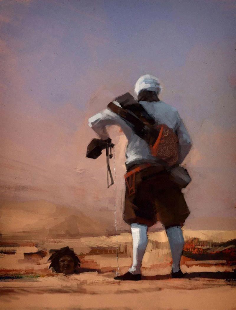 Torture,绘画丨俄罗斯概念艺术家绝妙怪诞的艺术作品,俄罗斯,绘画,Korolev,画中,鸟人,卫荣,另一个人,政治,上方,简介