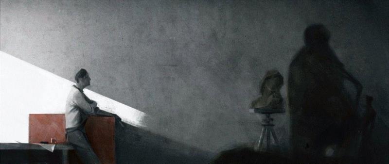 绘画丨俄罗斯概念艺术家绝妙怪诞的艺术作品,俄罗斯,绘画,Korolev,画中,鸟人,卫荣,另一个人,政治,上方,简介