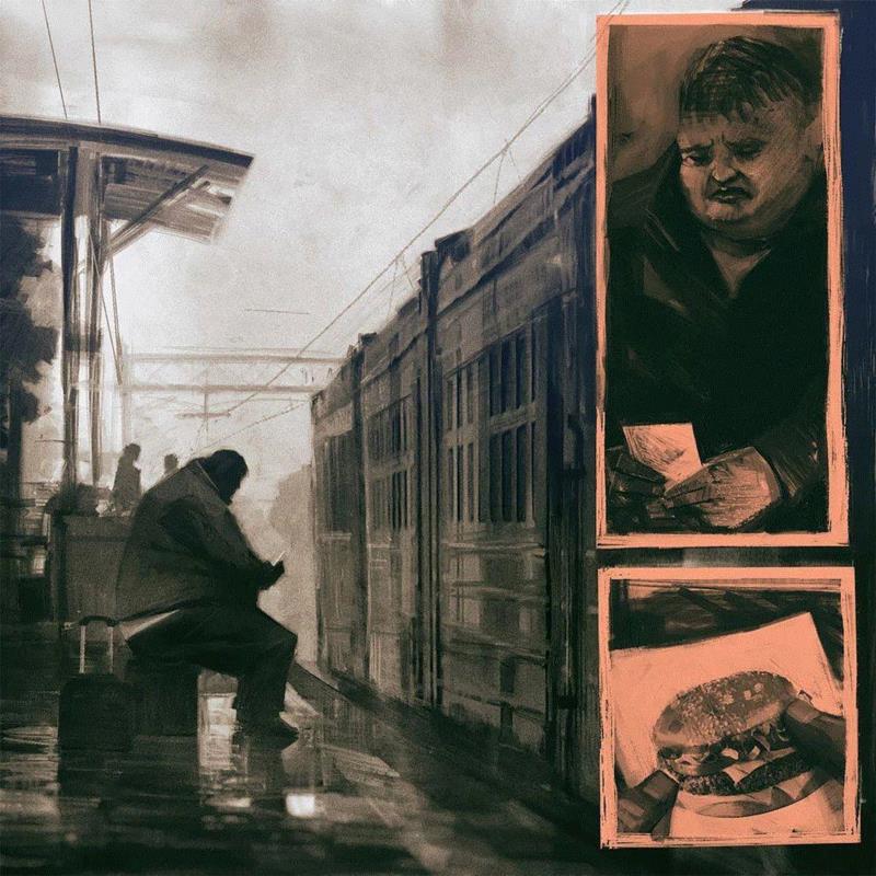 I will miss you,绘画丨俄罗斯概念艺术家绝妙怪诞的艺术作品,俄罗斯,绘画,Korolev,画中,鸟人,卫荣,另一个人,政治,上方,简介