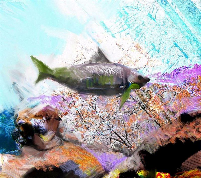 绘画丨俄罗斯概念艺术家绝妙怪诞的艺术作品,俄罗斯,绘画,Korolev,画中,鸟人,卫荣,另一个人,政治,上方,简介