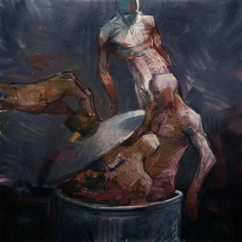 绘画丨俄罗斯概念艺术家绝妙怪诞的艺术作品,俄罗斯,绘画,Korolev,画中,鸟人,卫荣,另一个人,政治,上方,简介