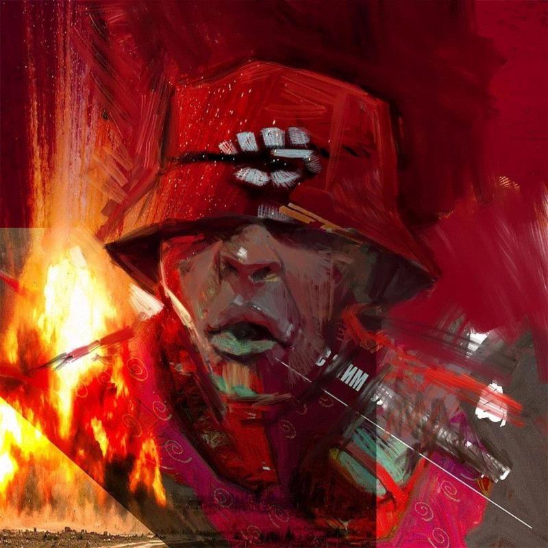 Garbage Set&nbsp;,绘画丨俄罗斯概念艺术家绝妙怪诞的艺术作品,俄罗斯,绘画,Korolev,画中,鸟人,卫荣,另一个人,政治,上方,简介