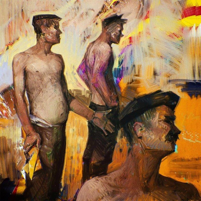 绘画丨俄罗斯概念艺术家绝妙怪诞的艺术作品,俄罗斯,绘画,Korolev,画中,鸟人,卫荣,另一个人,政治,上方,简介