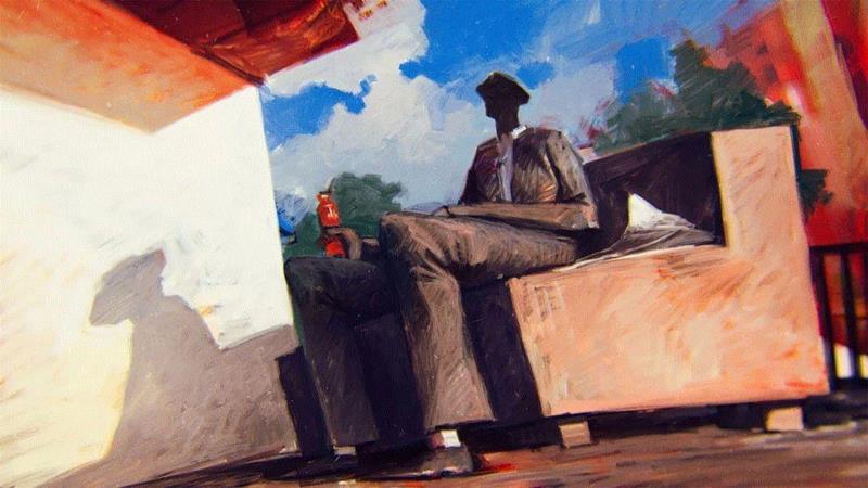 绘画丨俄罗斯概念艺术家绝妙怪诞的艺术作品,俄罗斯,绘画,Korolev,画中,鸟人,卫荣,另一个人,政治,上方,简介