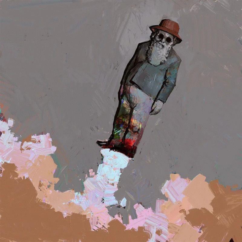 绘画丨俄罗斯概念艺术家绝妙怪诞的艺术作品,俄罗斯,绘画,Korolev,画中,鸟人,卫荣,另一个人,政治,上方,简介