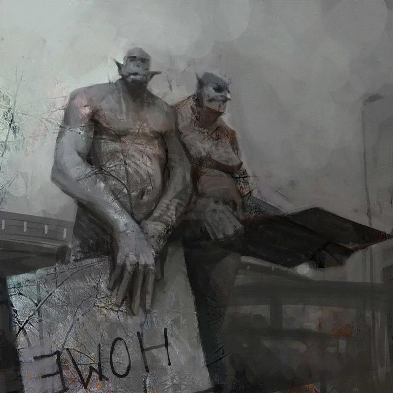 绘画丨俄罗斯概念艺术家绝妙怪诞的艺术作品,俄罗斯,绘画,Korolev,画中,鸟人,卫荣,另一个人,政治,上方,简介