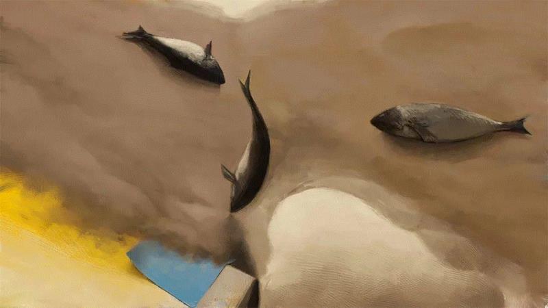 绘画丨俄罗斯概念艺术家绝妙怪诞的艺术作品,俄罗斯,绘画,Korolev,画中,鸟人,卫荣,另一个人,政治,上方,简介