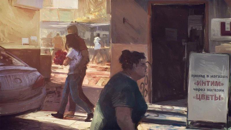 绘画丨俄罗斯概念艺术家绝妙怪诞的艺术作品,俄罗斯,绘画,Korolev,画中,鸟人,卫荣,另一个人,政治,上方,简介