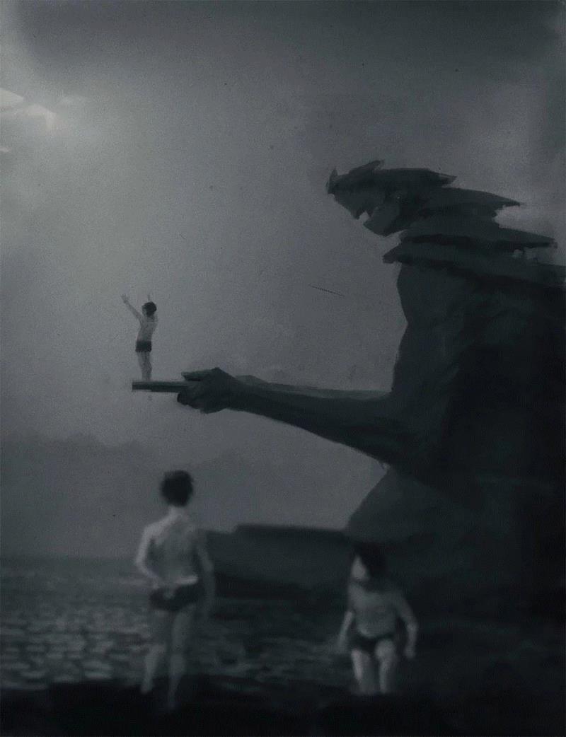 绘画丨俄罗斯概念艺术家绝妙怪诞的艺术作品,俄罗斯,绘画,Korolev,画中,鸟人,卫荣,另一个人,政治,上方,简介