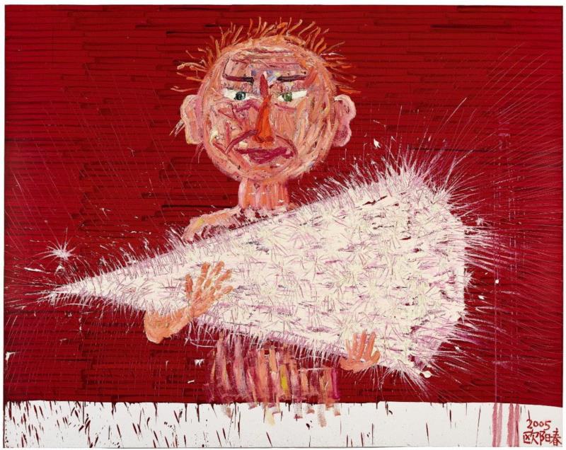 当丑陋的灵魂遇见璀璨的钻石 一 | 2005 | 布面油画 |&nbs