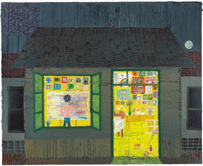 画室 | 2007 | 布面油彩 | 81x100cm,艺术家 | 欧阳春个展《凡夫俗子》前夕一篇原名《乐与路》的文章,欧阳春,凡夫俗子,原名,前夕,乐与路,装置,绘画,香格纳画廊,西安,记忆