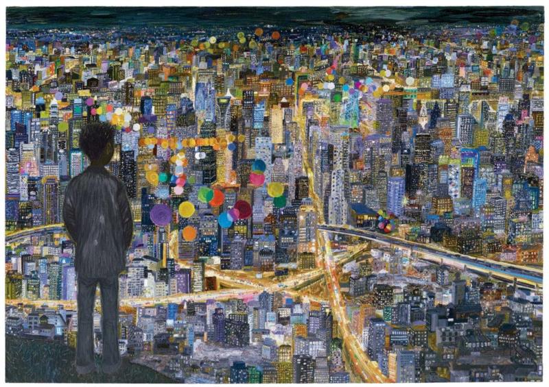 孤独症 | 2012 | 布面油彩 | 260x370cm,艺术家 | 欧阳春个展《凡夫俗子》前夕一篇原名《乐与路》的文章,欧阳春,凡夫俗子,原名,前夕,乐与路,装置,绘画,香格纳画廊,西安,记忆