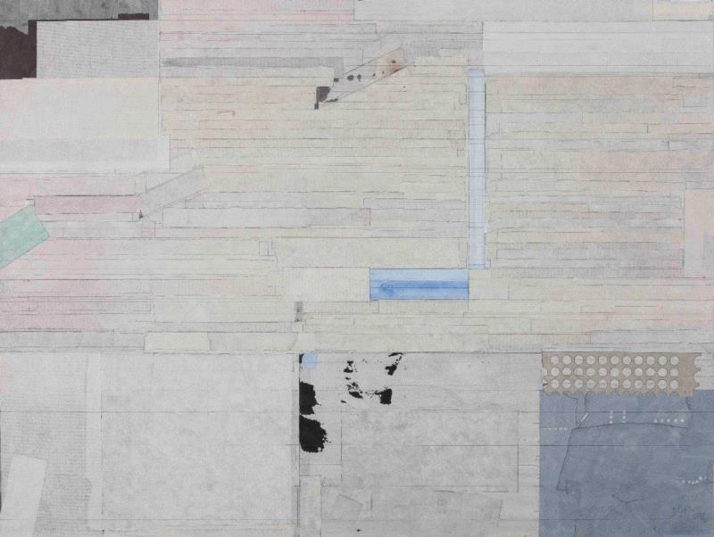 梁铨 《致大海》,【明圆 · 展览】锋向:水墨新抽象——中国当代水墨邀请展 | 梁铨,水墨,明圆,邀请展,梁铨,蜂巢,深圳,宣纸,香港,年头,广州