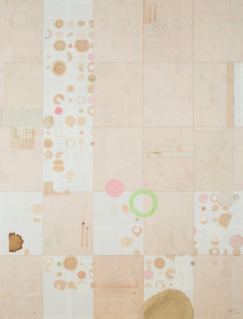 梁铨 《十里山泉》,【明圆 · 展览】锋向:水墨新抽象——中国当代水墨邀请展 | 梁铨,水墨,明圆,邀请展,梁铨,蜂巢,深圳,宣纸,香港,年头,广州