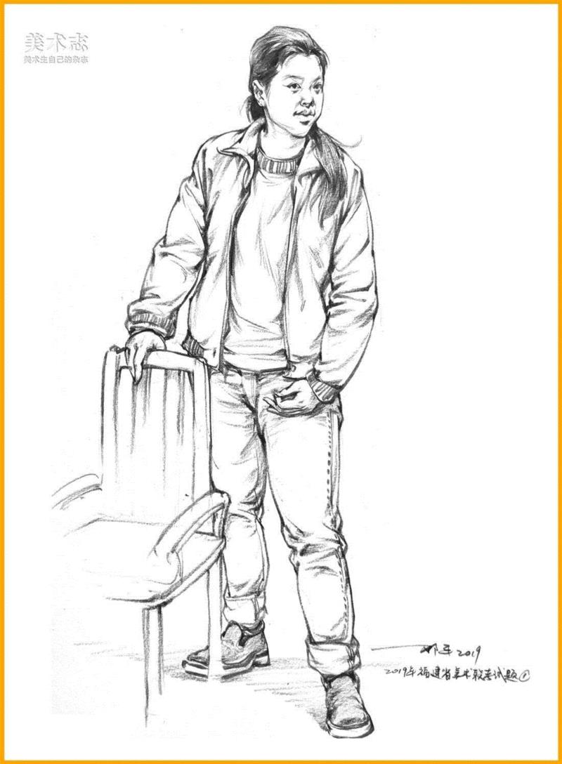 19年全国联考速写考题示范，一次看个过瘾！,考题,上图,邓老师,动态,小志,人物,省份,形体,平时,知识点