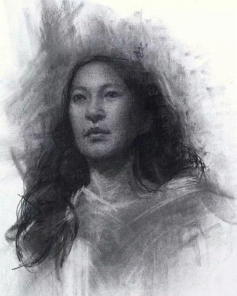 画疯了，这个素描！,素描,彩头,关键,陈建龙,彩铅,人物,日本,罐子