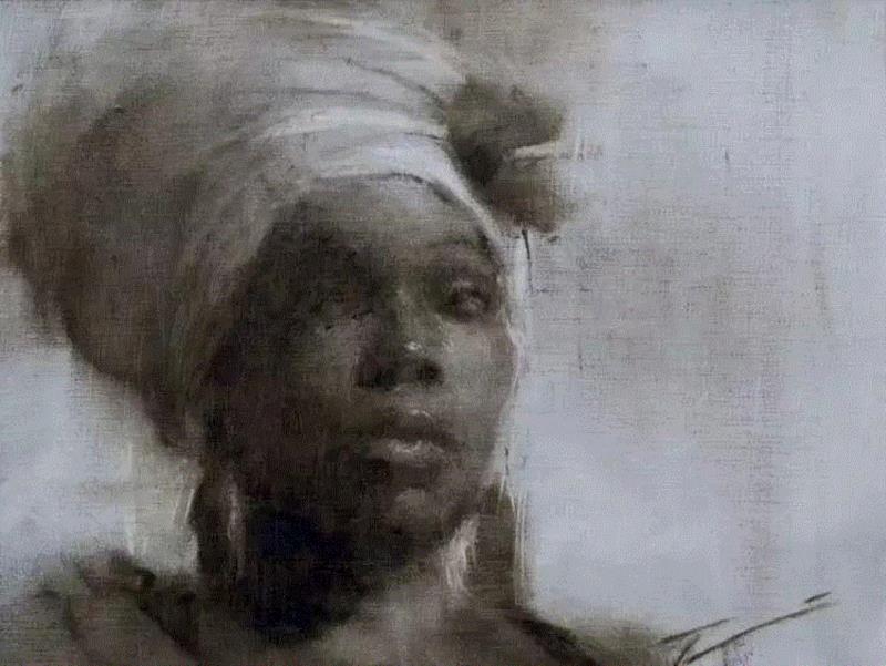 画疯了，这个素描！,素描,彩头,关键,陈建龙,彩铅,人物,日本,罐子