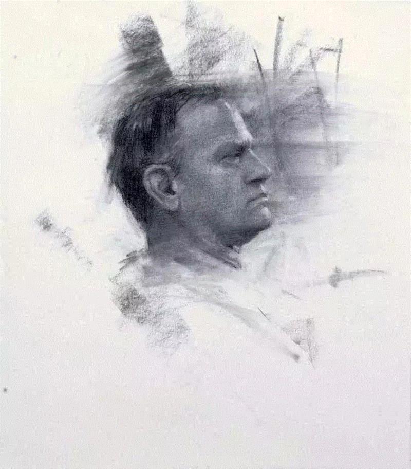 画疯了，这个素描！,素描,彩头,关键,陈建龙,彩铅,人物,日本,罐子